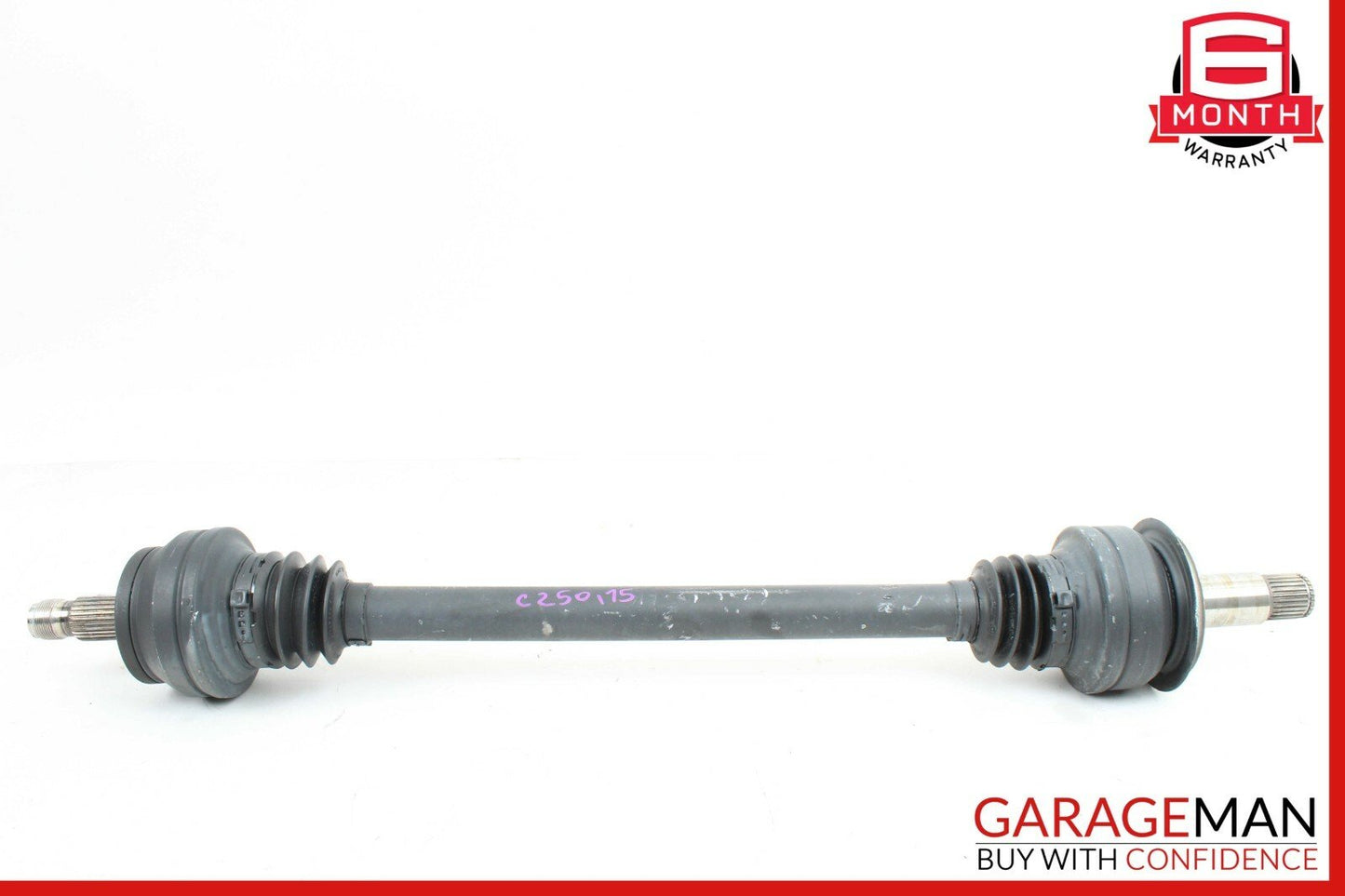 08-15 Mercedes C250 C300 Rear Right or Left Side Drive Axle Shaft CV Half Shaft