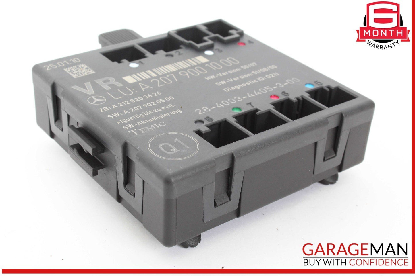 08-18 Mercedes W212 E350 E400 C250 Front Right Side Door Control Module Unit OEM