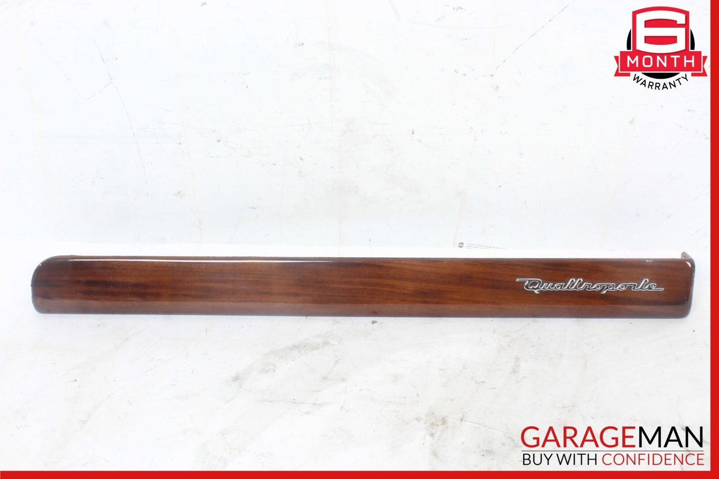 03-08 Maserati Quattroporte M139 Right Side Dashboard Panel Trim Wood OEM