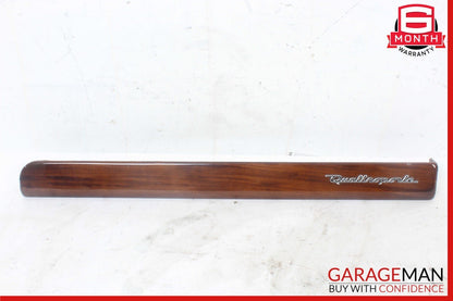 03-08 Maserati Quattroporte M139 Right Side Dashboard Panel Trim Wood OEM