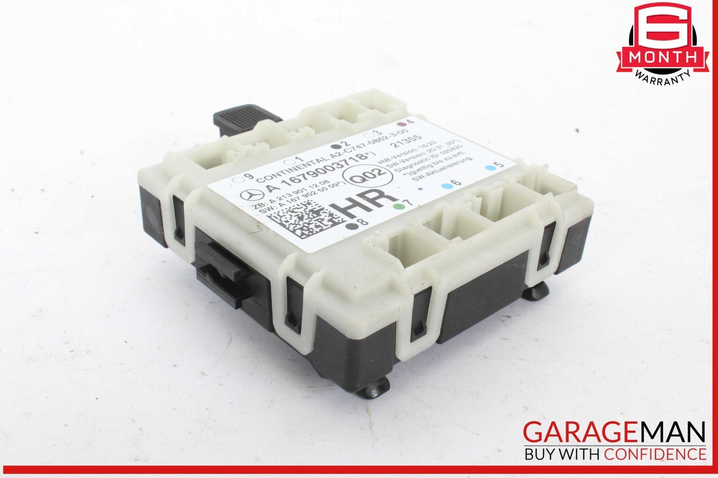 16-22 Mercedes X253 GLC43 AMG Rear Right Side Door Window Control Module