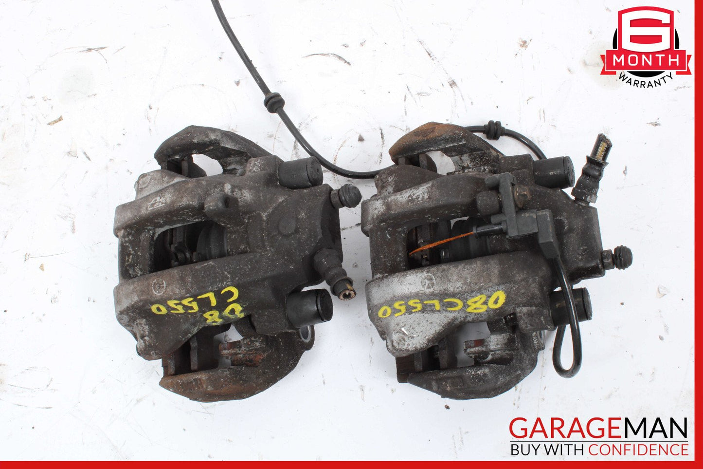 07-14 Mercedes W216 CL550 Rear Left & Right Brake Caliper Calipers Set of 2