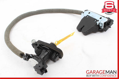 08-18 Mercedes CLS400 E350 Trunk Lid Latch Lock Actuator w/ Cylinder Lock Latch