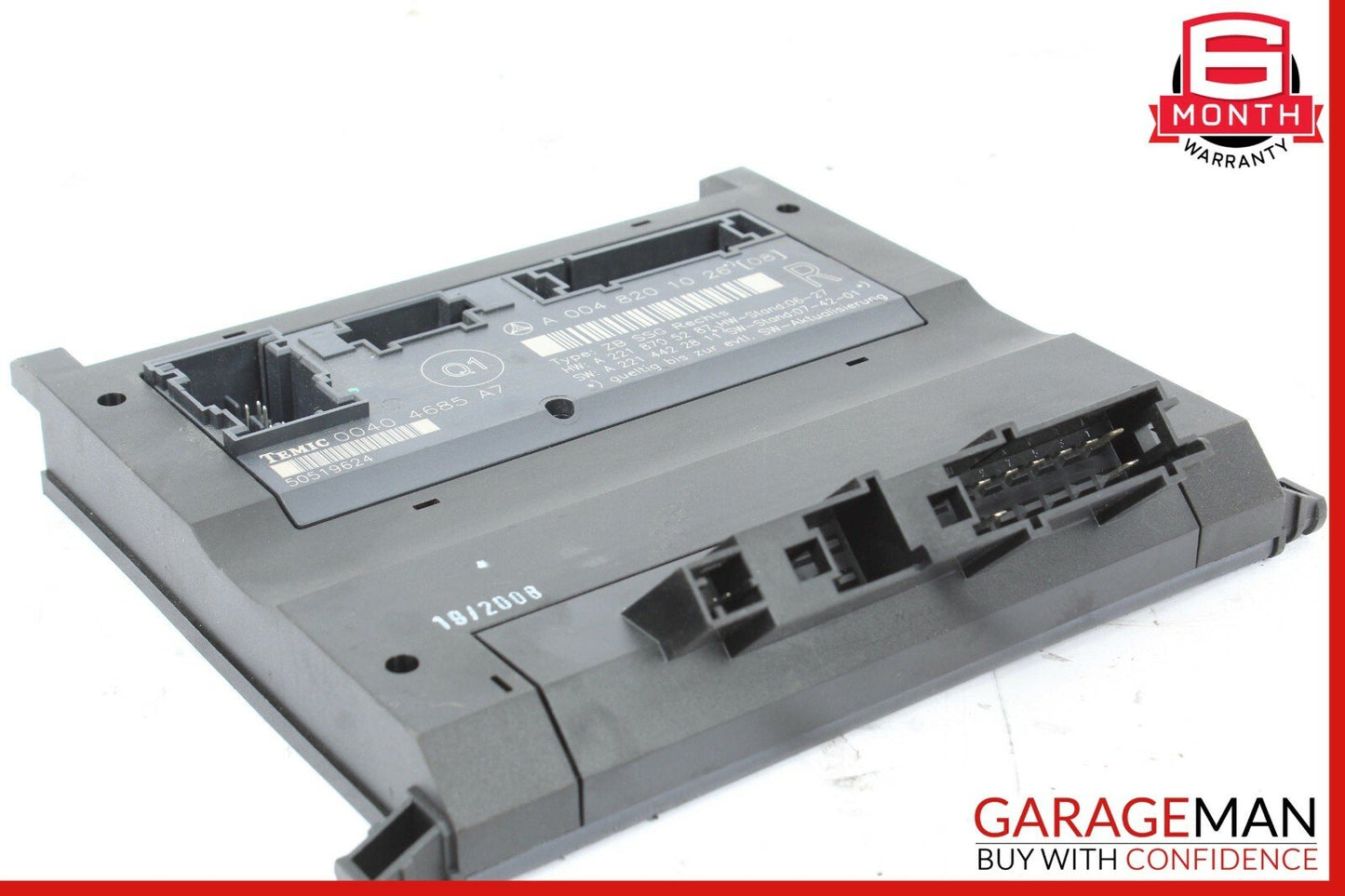 07-13 Mercedes W221 S550 Front Right Under Seat Control Module 0048201026 OEM