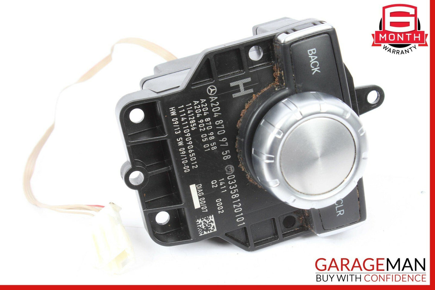 12-15 Mercedes W204 C250 E400 Console Head Unit Controller Knob Multi Switch