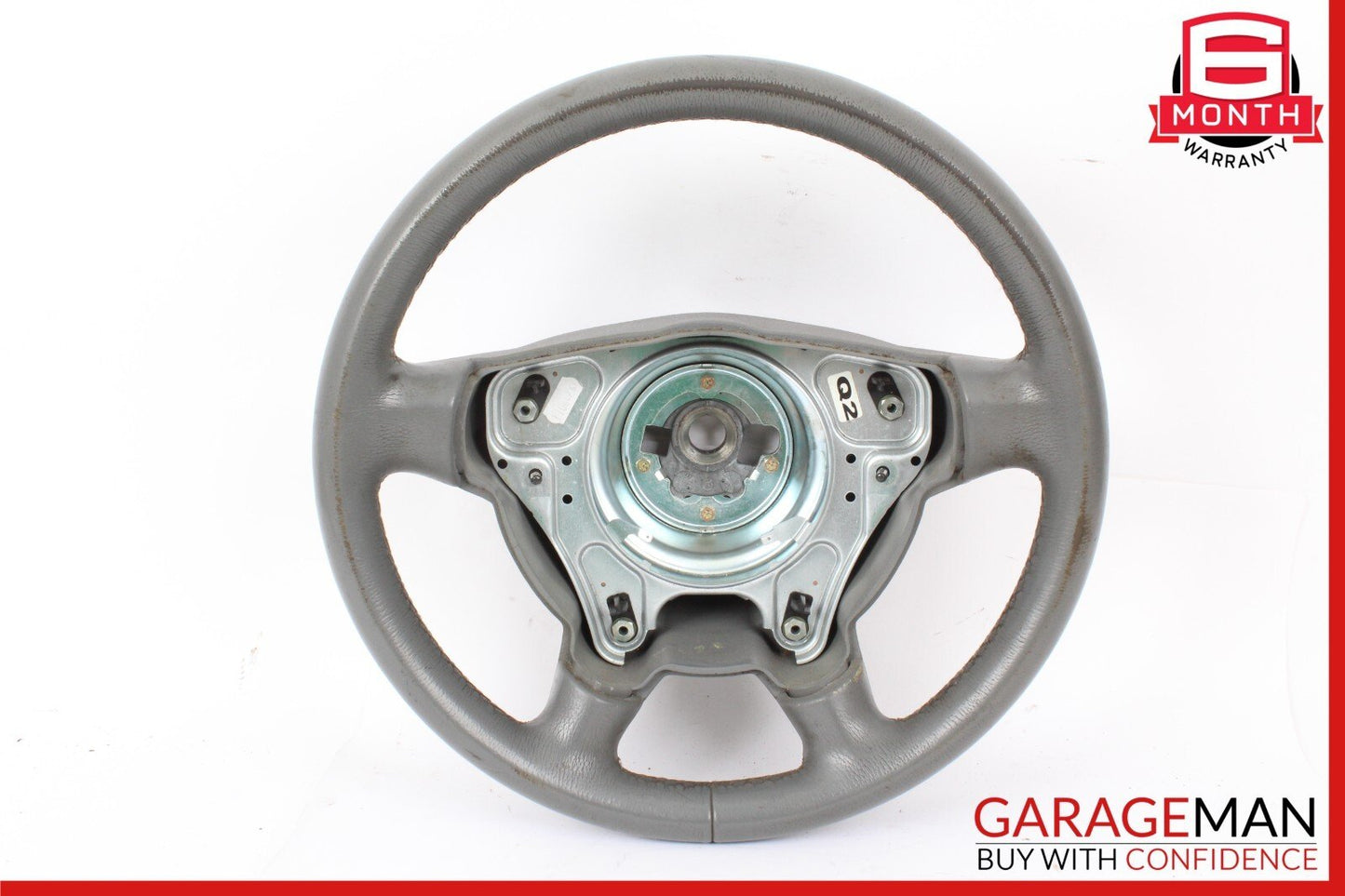 04-08 Chrysler Crossfire 4 Spoke Steering Wheel Leather Gray OEM