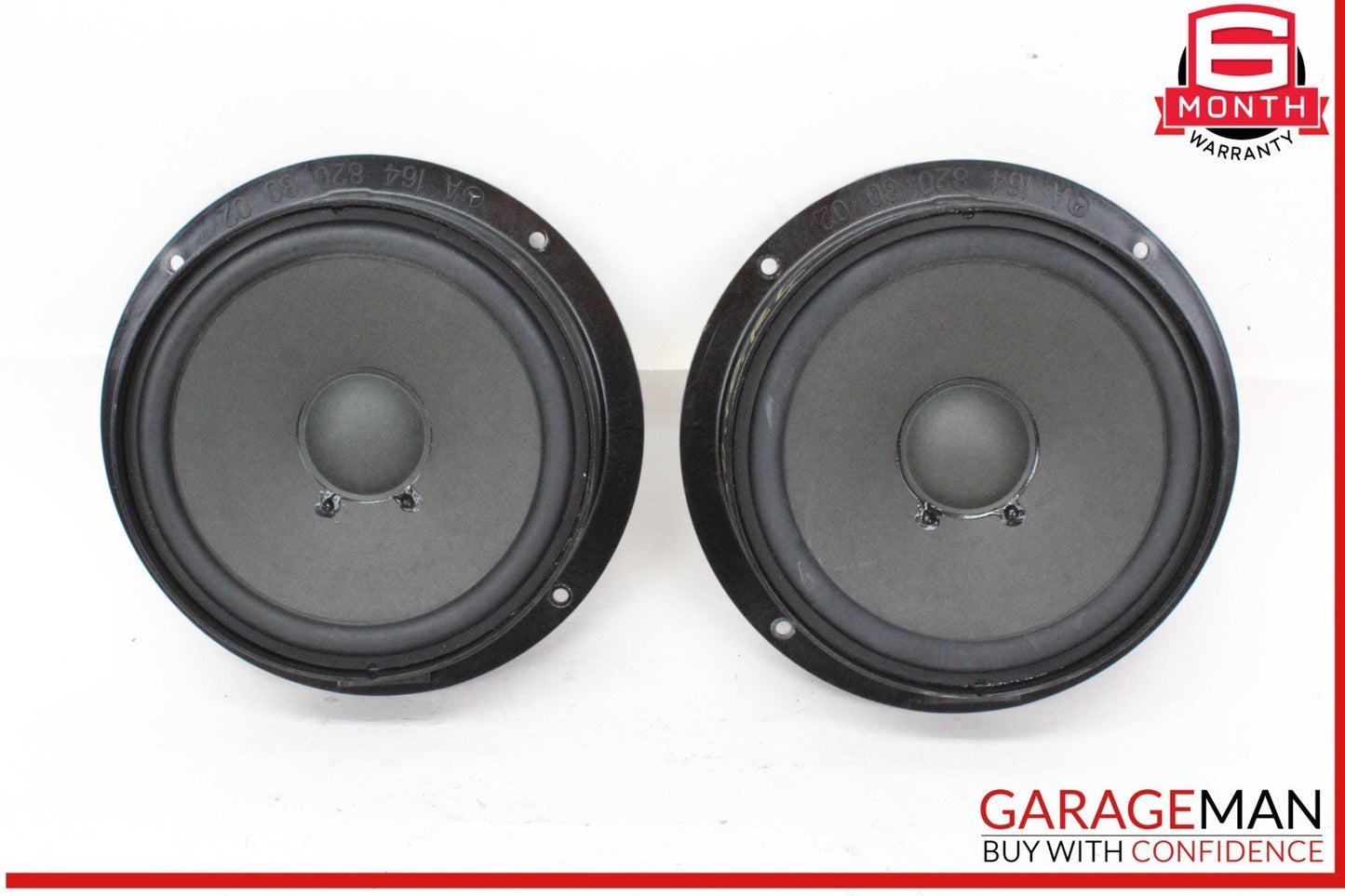 06-12 Mercedes W164 ML350 GL450 Left & Right Door Sound Audio Speakers Set OEM