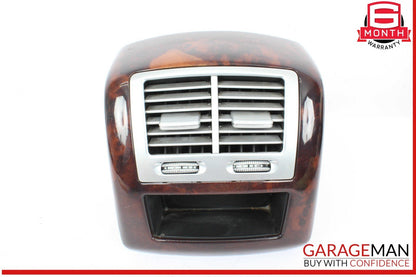 07-13 Mercedes W221 S550 Rear Center Console AC A/C Air Vent Trim 2216801639 OEM