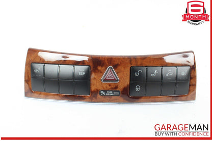 05-09 Mercedes W209 CLK350 Dash Heated Seat ESP Hazard Light Controller Switch