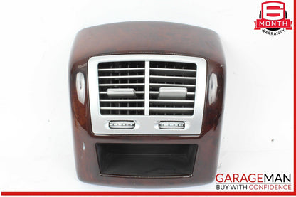07-13 Mercedes W221 S550 Rear Center Console AC A/C Air Vent Trim 2216801639 OEM