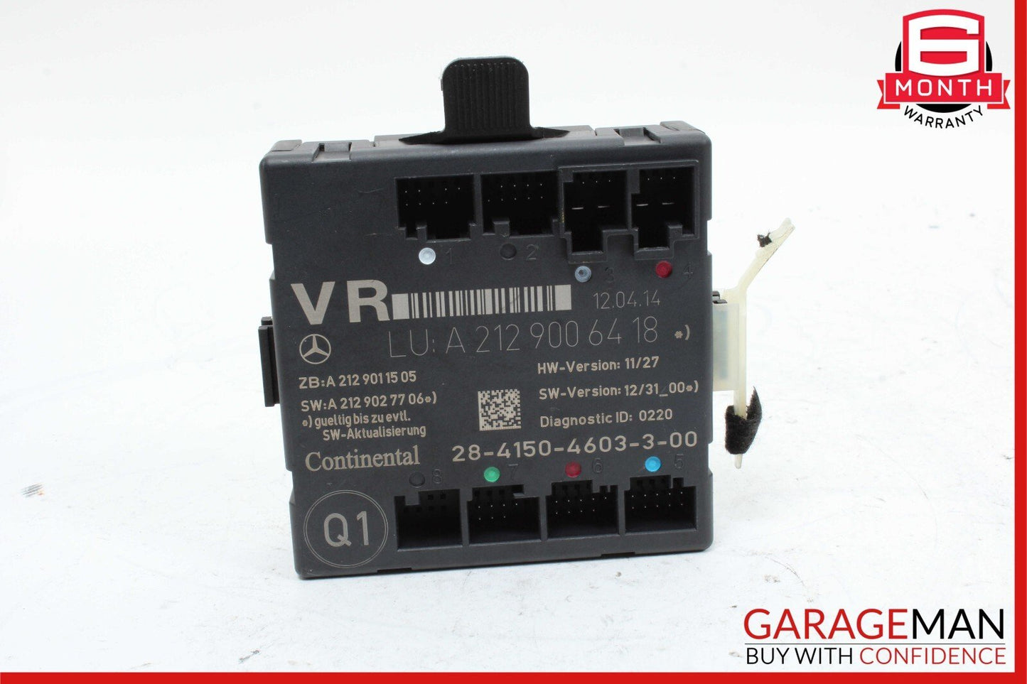 08-18 Mercedes W212 E350 CLS550 Front Right Side Door Control Module Unit