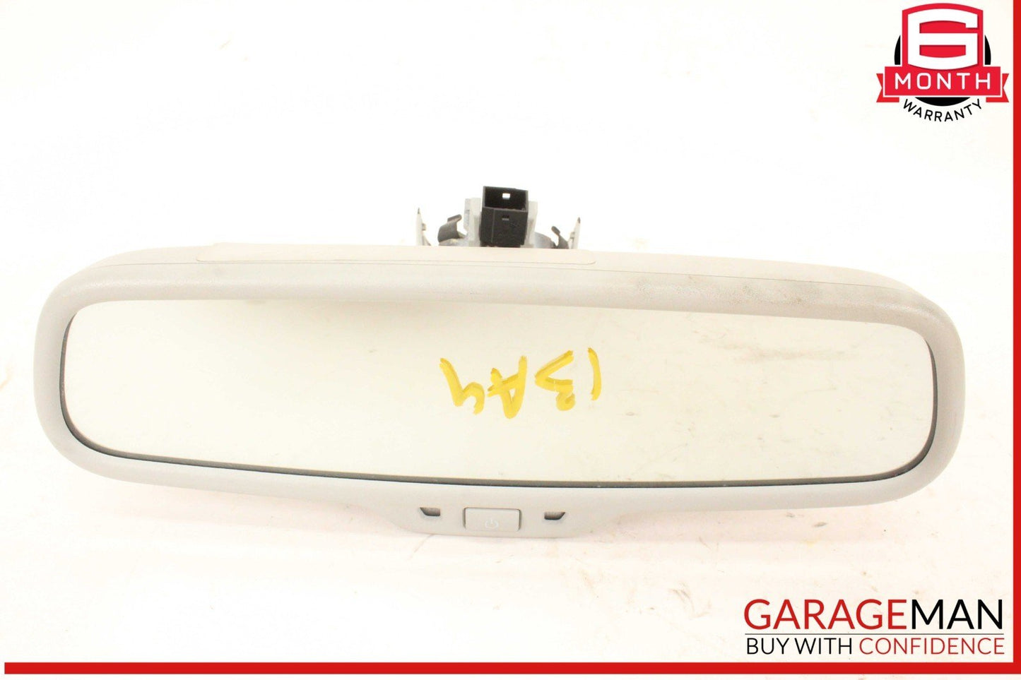 13-17 Audi A4 S4 Q5 Front Upper Windshield Interior Rear View Mirror Gray OEM