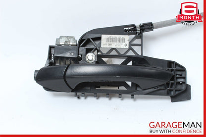 07-13 Mercedes W221 S550 Rear Left Driver Side Exterior Door Handle Black OEM