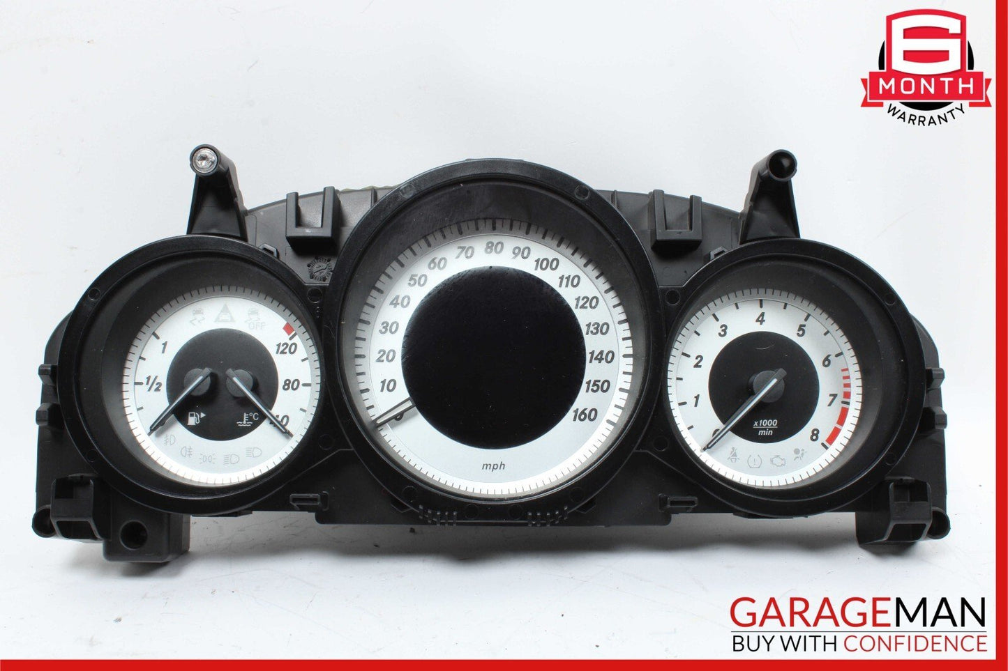 12-14 Mercedes W204 C250 C350 Speedometer Odometer Instrument Cluster Gauge Assy