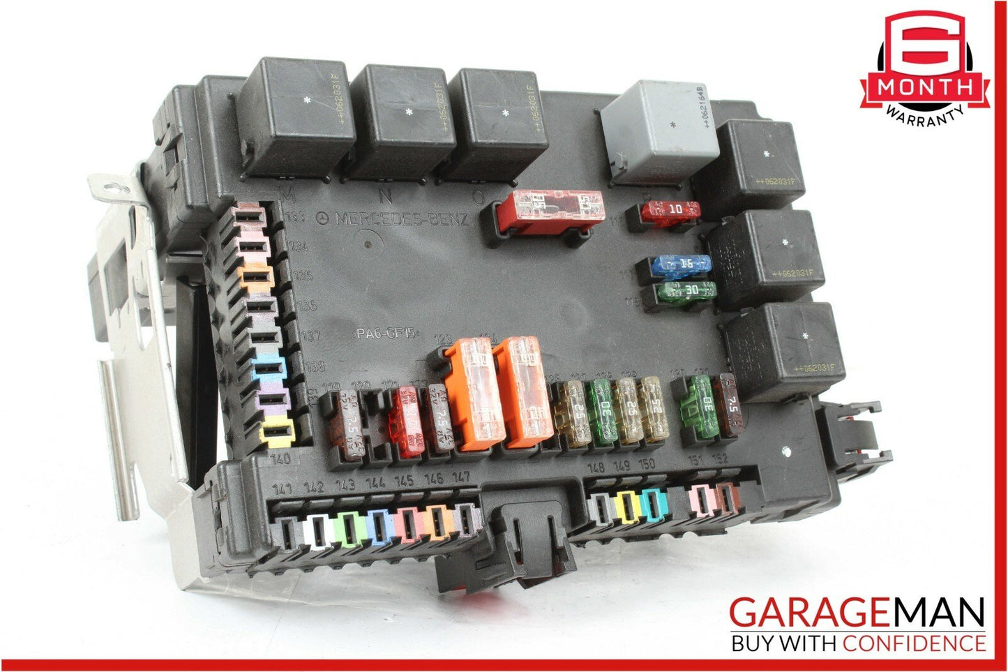 07-09 Mercedes W221 S550 CL550 Rear Trunk SAM Fuse Relay Box Module Assembly
