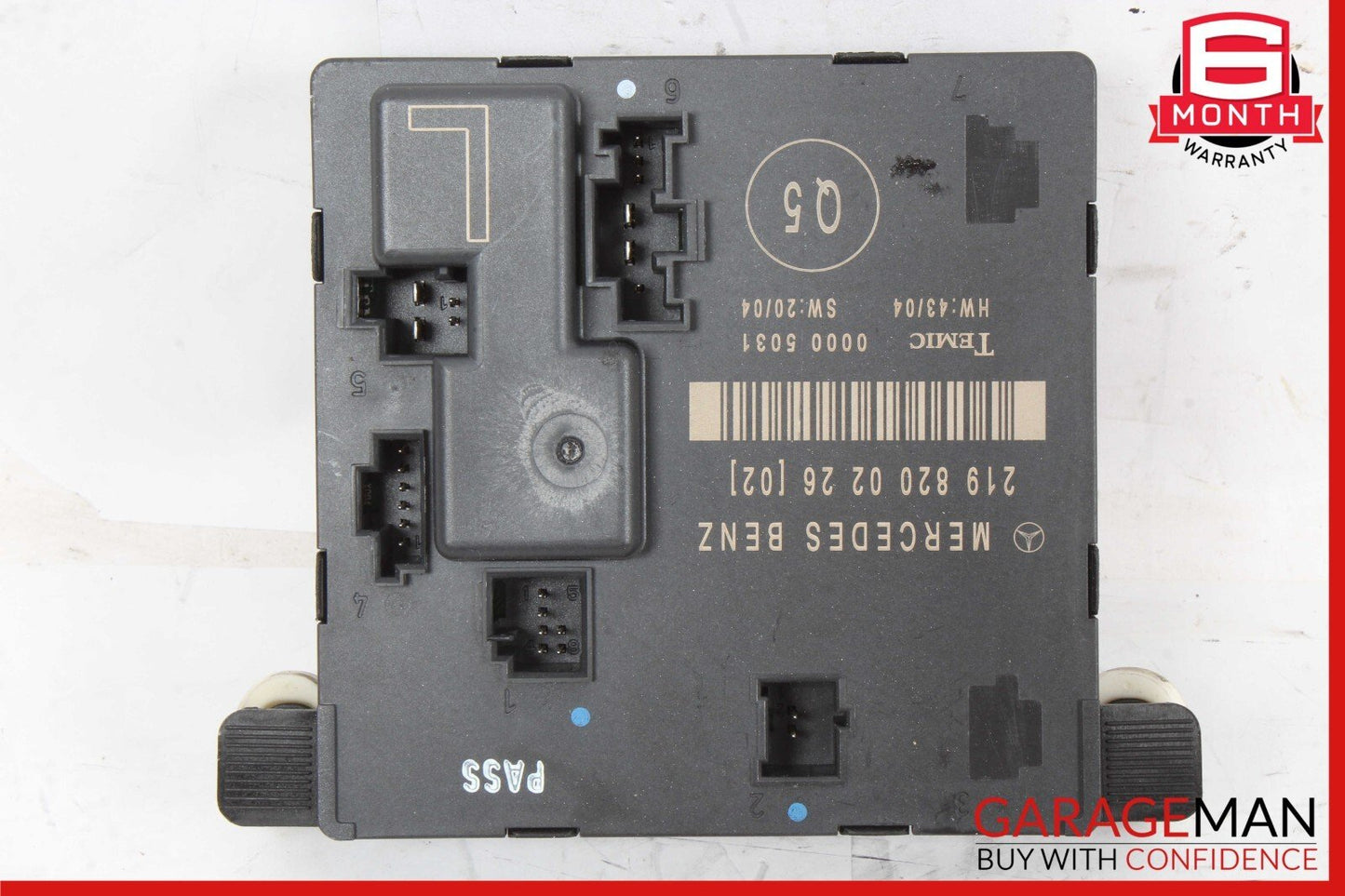 06-11 Mercedes W219 CLS550 Rear Left Side Door Controller Module Unit