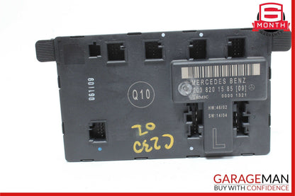 01-07 Mercedes W203 C230 C240 Front Left Side Door Control Module Unit OEM
