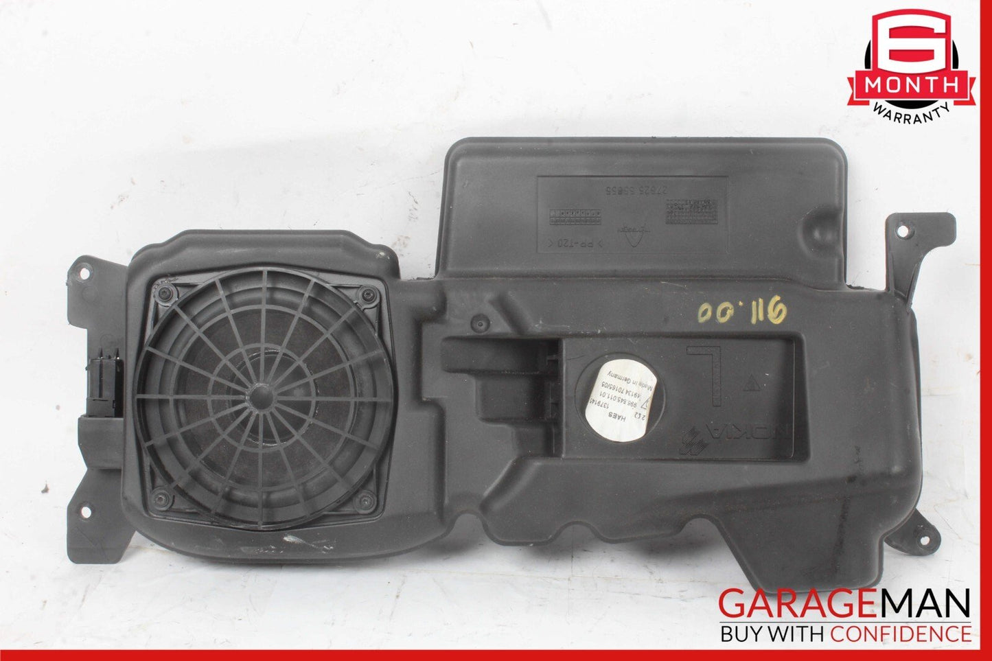 97-05 Porsche Carrera 911 966 Front Left Door Audio Sound Speaker Woofer Box OEM
