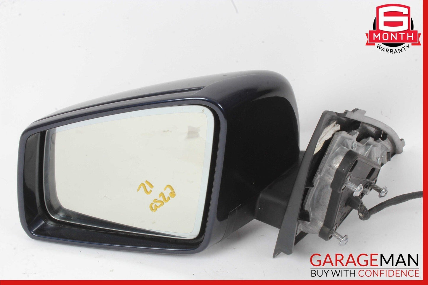 12-14 Mercedes W204 C250 C350 C63 AMG Front Left Side Door Rear View Mirror OEM