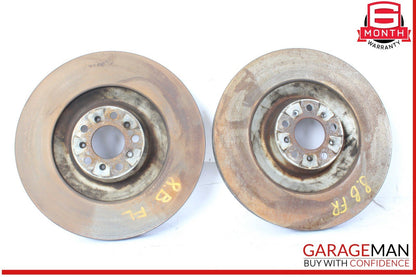 03-18 Bentley Continental GTC Front Brake Rotors Disc Left & Right Set OEM