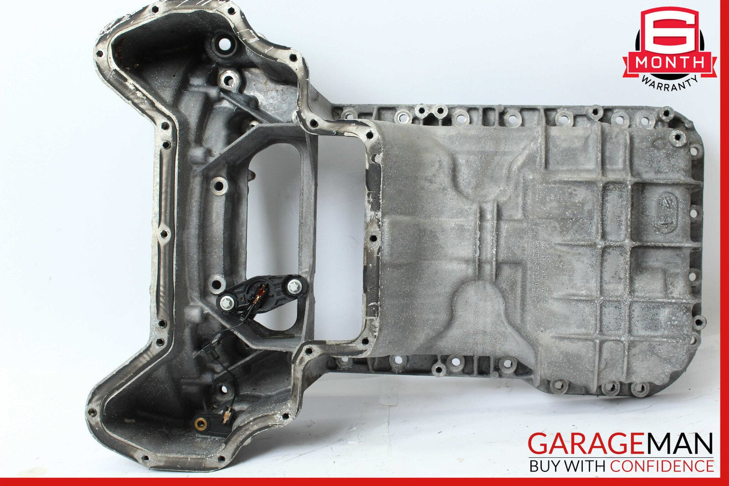 06-11 Mercedes W204 C300 Engine Upper Oil Sump Baffle Pan 2720142102 OEM