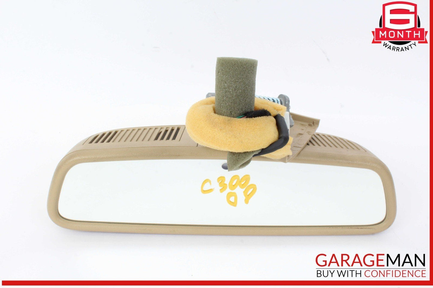 08-11 Mercedes W204 C300 C350 C63 AMG Interior Top Upper Rear View Mirror OEM