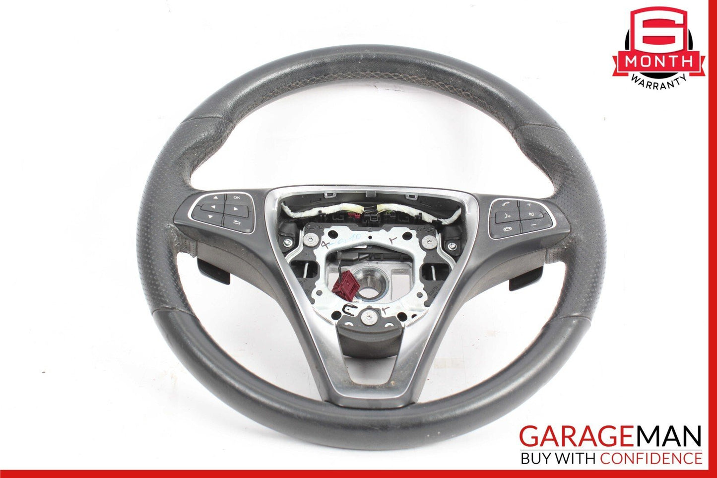 14-20 Mercedes W117 CLA250 GLA250 Steering Wheel w/ Paddle Shifters Assy