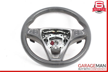 14-20 Mercedes W117 CLA250 GLA250 Steering Wheel w/ Paddle Shifters Assy