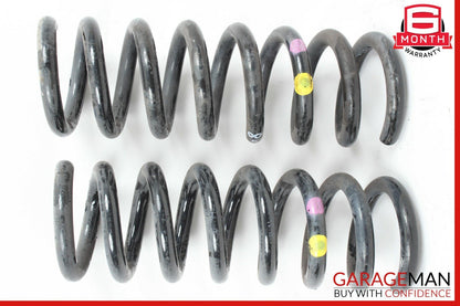 08-14 Mercedes W204 C350 Rear Right & Left Shock Absorber Coil Spring Set OEM