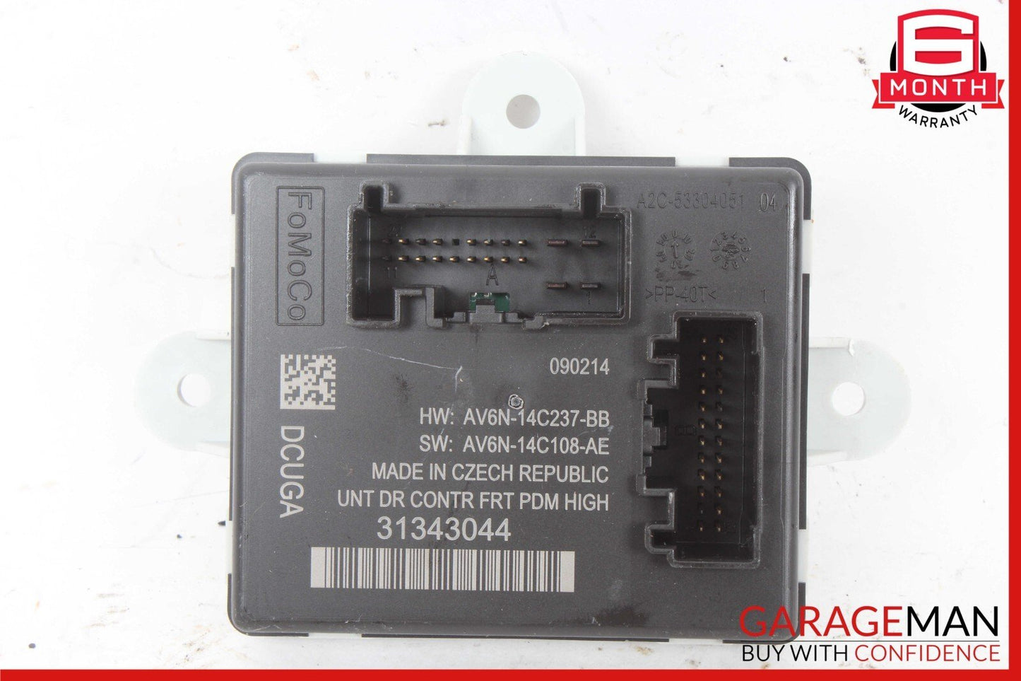 11-18 Volvo S60 Front Right Passenger Side Door Control Module 31343044 OEM