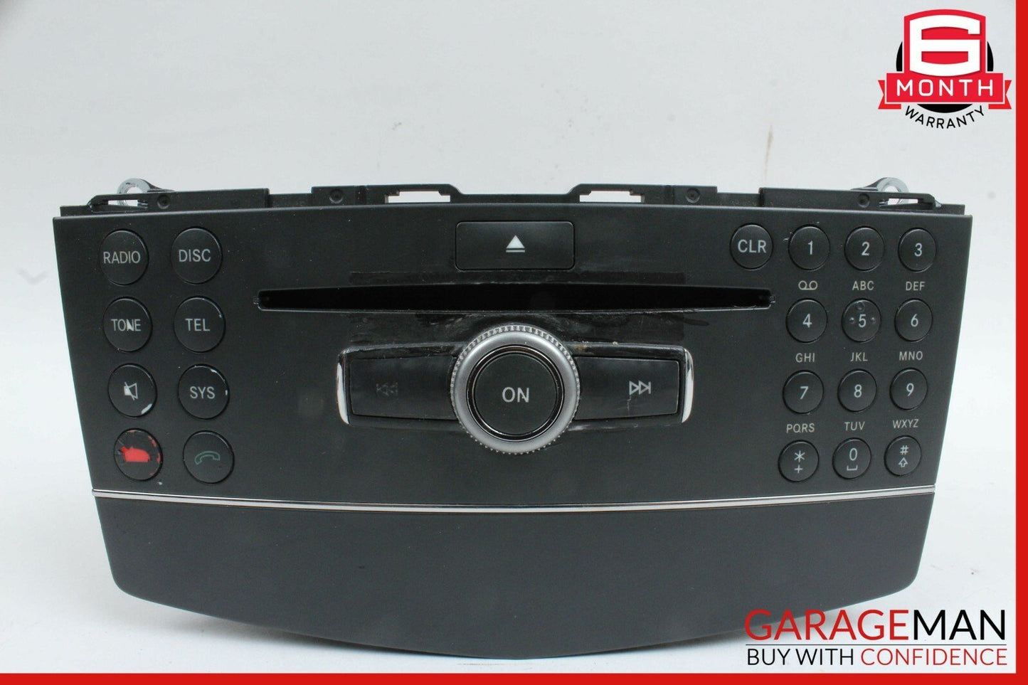 08-11 Mercedes W204 C350 Navigation Command Head Unit DVD CD Audio
