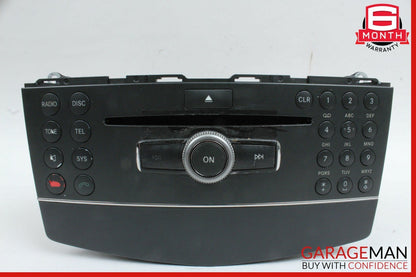 08-11 Mercedes W204 C350 Navigation Command Head Unit DVD CD Audio