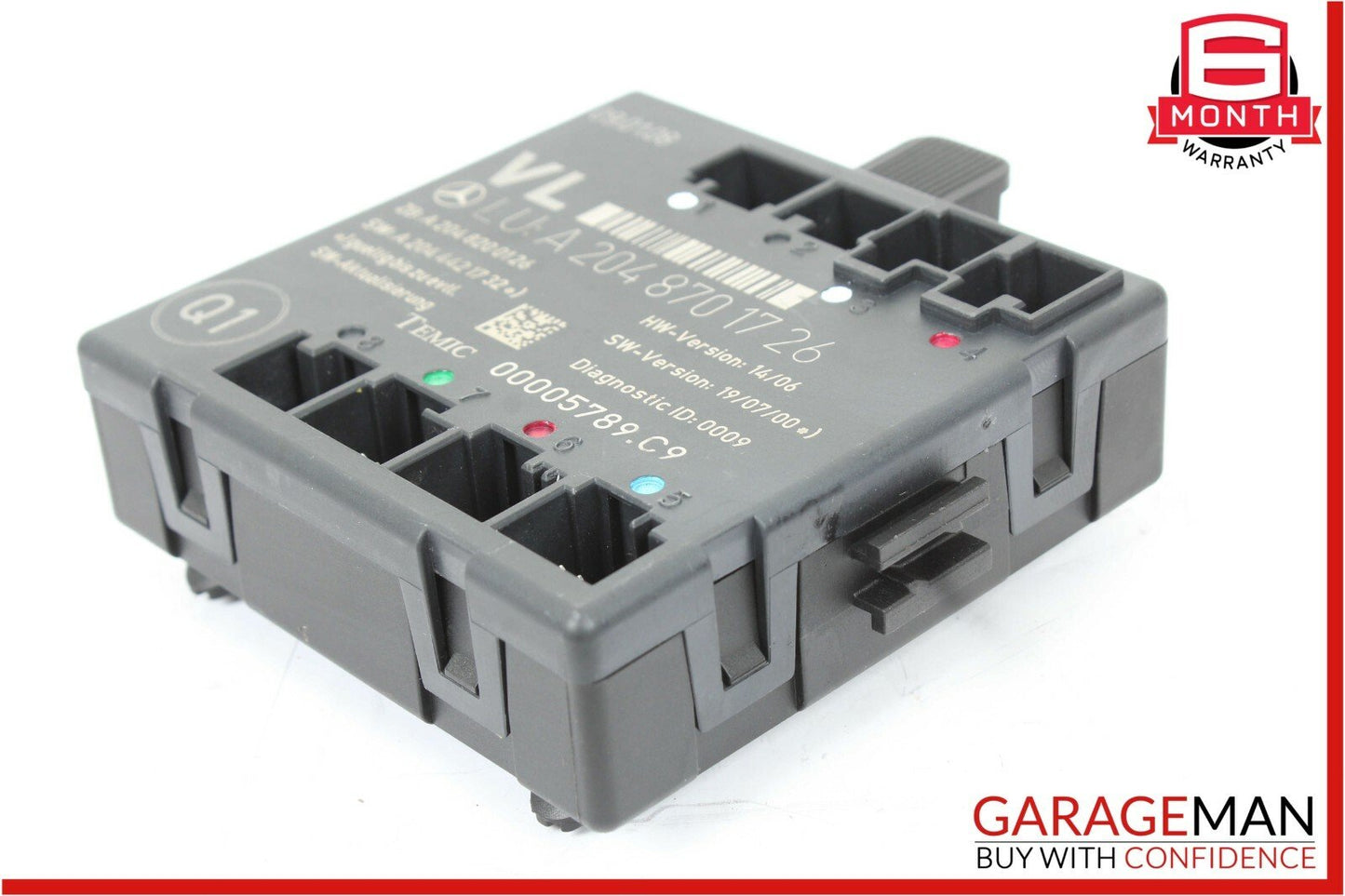 08-14 Mercedes W204 C300 C350 Front Left Side Door Control Module Unit OEM