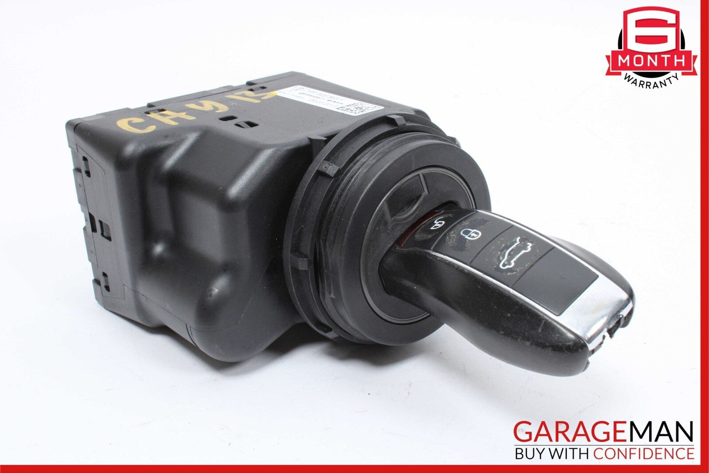 11-14 Porsche Cayenne 958 S Ignition Switch Control Module w/o Key 7PP905865 OEM