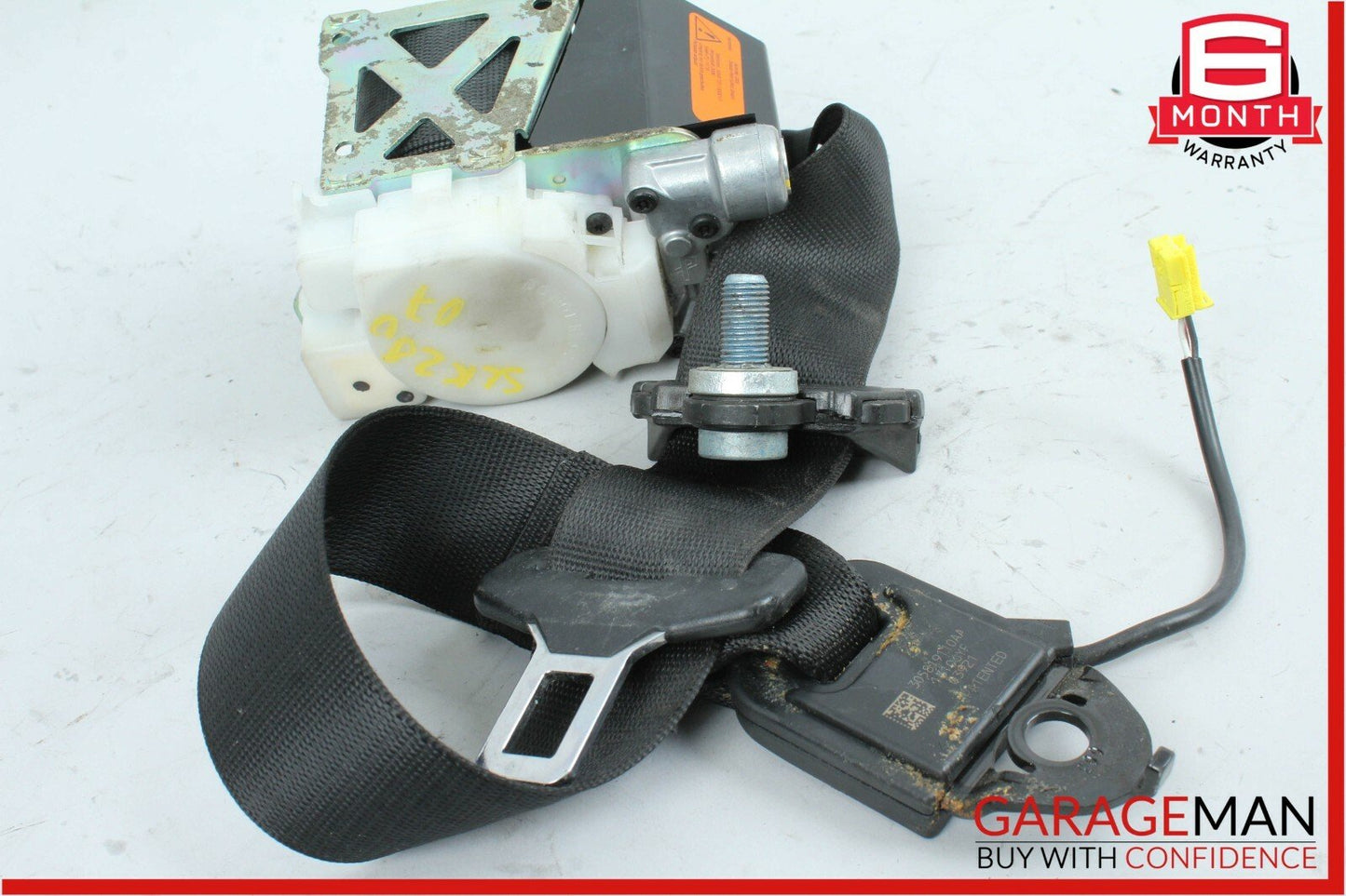 05-08 Mercedes R171 SLK280 Front Right Side Seatbelt Seat Belt Retractor Black