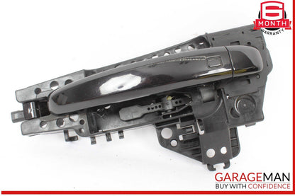 14-17 Audi SQ5 Rear Left Driver Side Exterior Door Handle Black OEM