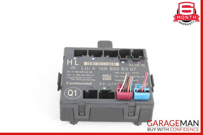 12-19 Mercedes X166 GL450 ML350 GLE350 Rear Left Side Door Control Module