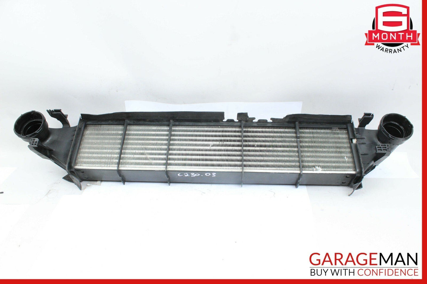 03-05 Mercedes W203 C230 Air Cooler Radiator Intercooler w/ Bracket Assembly