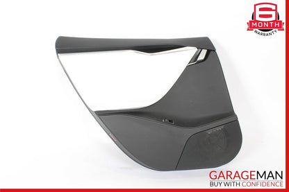 12-20 Tesla Model S Rear Left Driver Side Interior Door Panel Trim Cover OEM