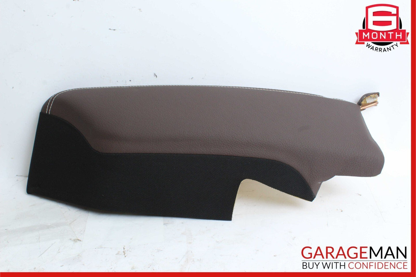 03-09 Mercedes W209 CLK350 Rear Left Driver Side Bolster Cushion Cover Brown OEM