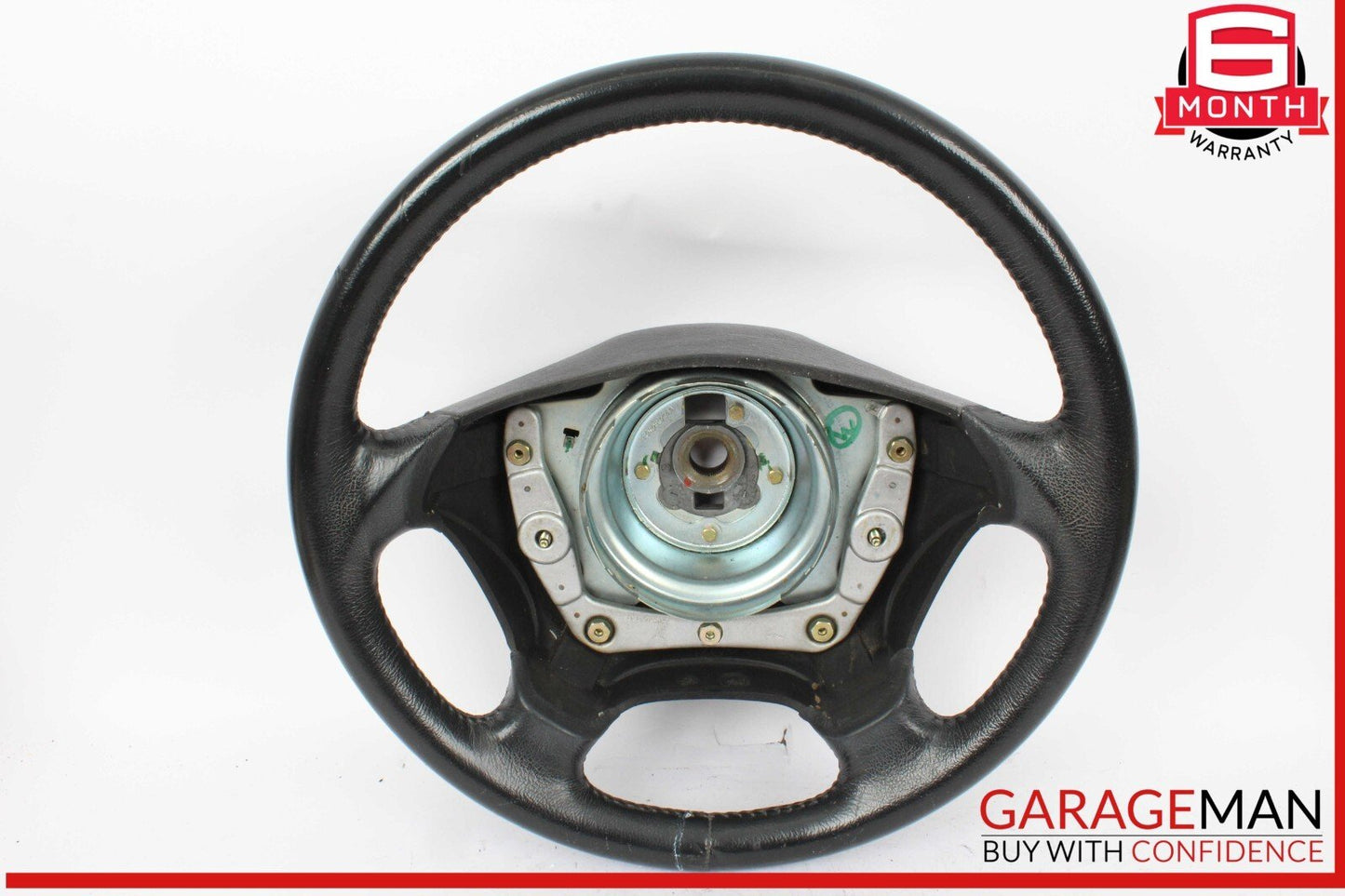 98-05 Mercedes W163 ML320 ML55 AMG 4 Spoke Driver Steering Wheel Black OEM
