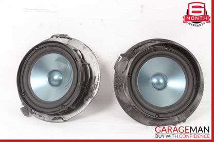 07-09 Mercedes W211 E350 Front & Rear Left Door Sound Speakers Set of 2