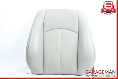 03-09 Mercedes W211 E350 E500 Front Left Side Top Upper Seat Cushion Grey OEM