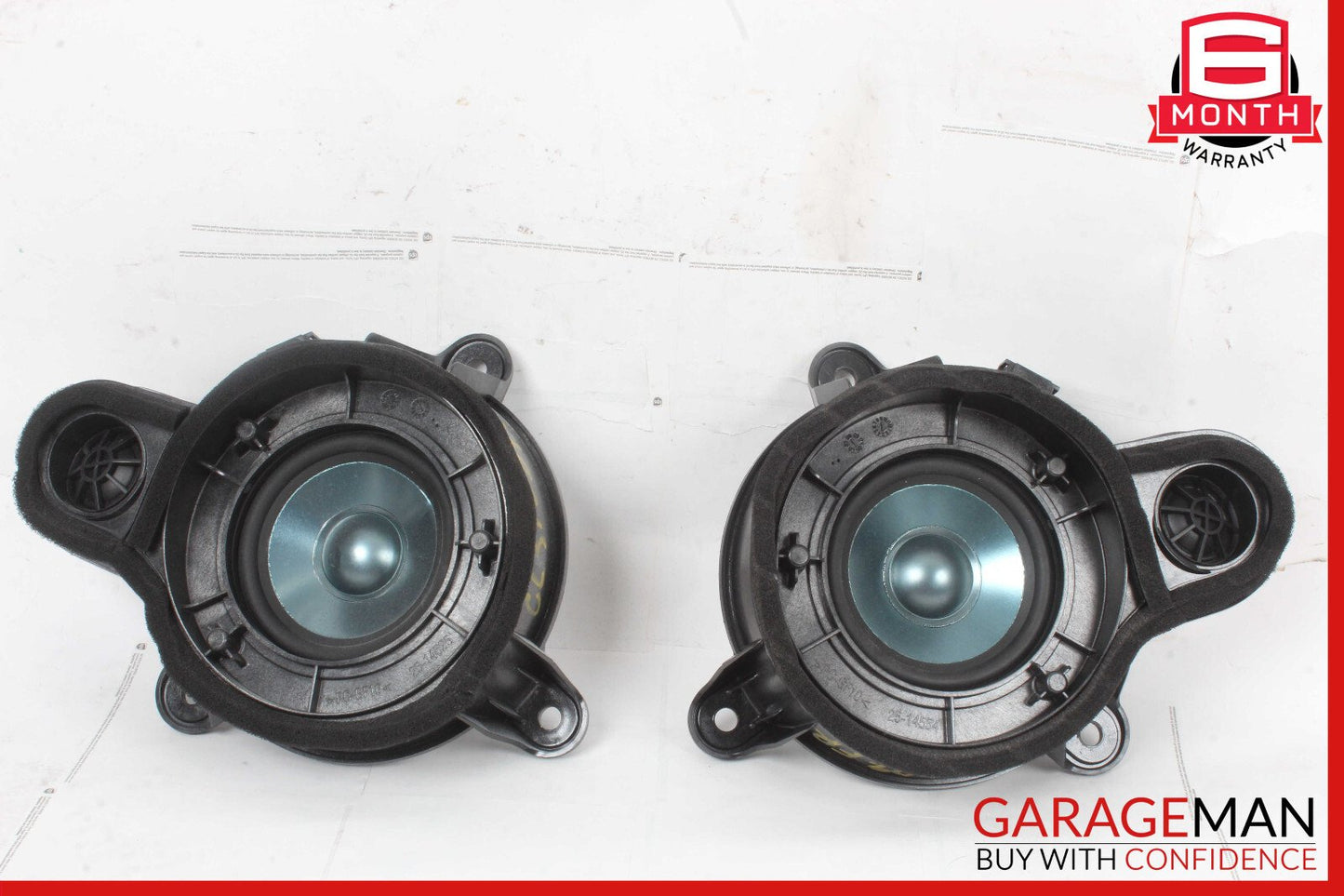 07-14 Mercedes W216 CL550 CL63 Rear Right & Left Door Tweeter Speaker Set of 2
