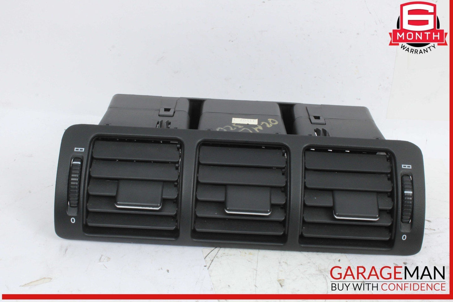 98-05 Mercedes W163 ML320 ML430 Dashboard Center A/C AC Air Vent Trim Black OEM