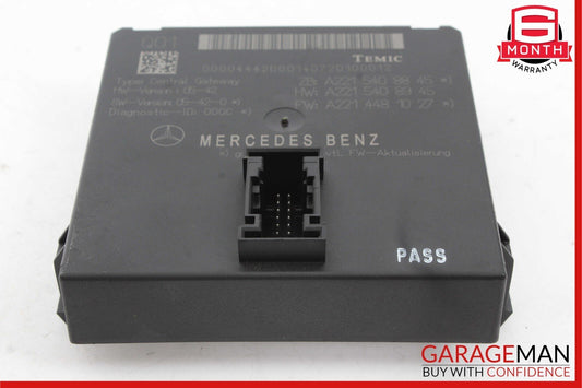 07-10 Mercede W216 CL550 CL65 AMG Central Gateway Control Module 2215408845 OEM