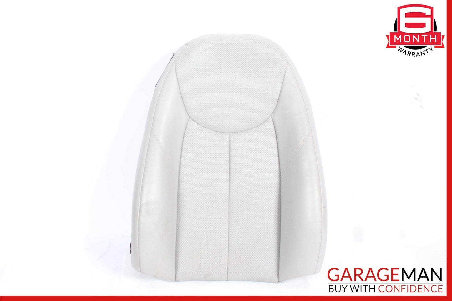 07-08 Mercedes R230 SL550 Front Right Side Top Upper Seat Cushion Cover Gray