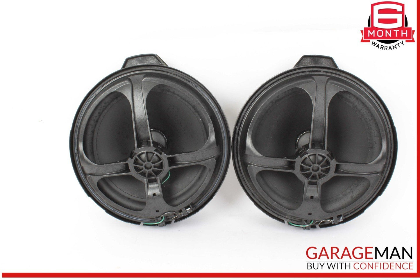 08-14 Mercedes W204 C300 Sedan Rear Left and Right Side Door Speaker Set of 2