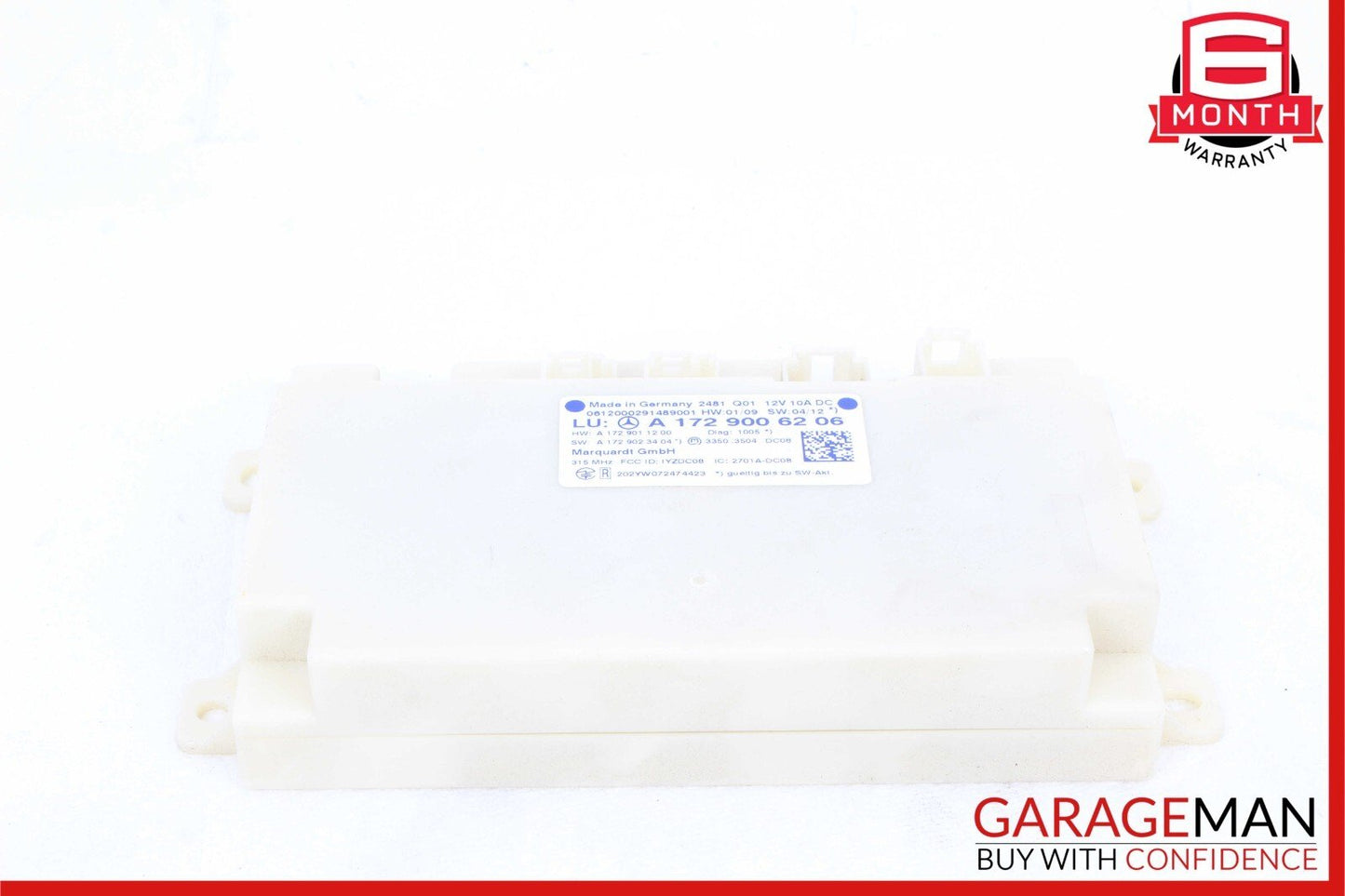 10-15 Mercedes W212 E63 AMG E350 Keyless Go Entry Control Module 1729007900 OEM