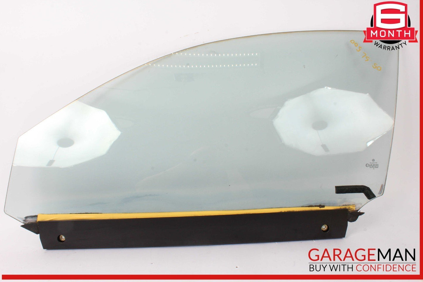 03-12 Mercedes R230 SL500 SL55 AMG Front Left Driver Side Door Window Glass OEM